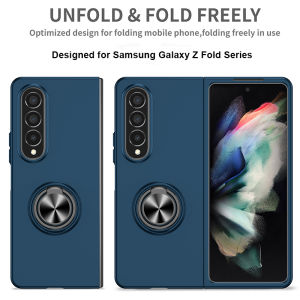 szhaiyu | For Samsung Galaxy Z Fold 8 Ultra Z Fold 8 7 6 5 4 Phone Case With Magnetic Ring Kickstand Bracket Armor For Galaxy Fold Cover