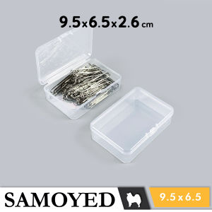 Tempat / Kotak Plastik PP Penyimpanan Kecil Serba Guna / Plastic Storage Box 9.5 x 6.5 x 2.6 / 95 x 65 x 26 cm Samoyed BX-SH-956526 (Aksesoris / Pernak-Pernik / Perhiasan / Obat / Klip / Peniti / Jarum / USB / Memory Card)