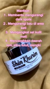 Krim Pemutih Selangkangan Miss V Ketiak & Bokong Ampuh Shin Kurim Original BPOM