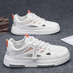 Trendy Mens Shoes 2025 Summer High-End Versatile Outdoor Driving Work Sports Casual Shoes Breathable Low Top Slip-On Sneakers