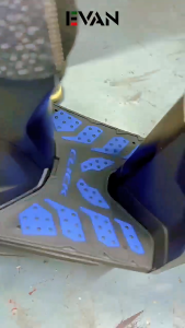 EVAN.SHOP RUBBER MATTING WITH BOLTS AND NUTS FOR HONDA CLICK 125/150 V1/V2/V3 MOTORCYCLE #7030