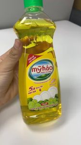Nước rửa chén Mỹ hảo chanh đậm đặc vượt trội 390g