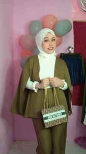 Cardigan Set Outher + Celana Cutbray Fashion wanita Terbaru