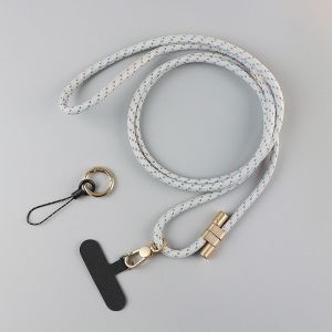 Adjustable 6mm Phone Strap Crossbody Womens Style Durable Telephone Chain Necklace for Mobile Phone Accessories