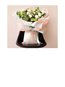 (20 LEMBAR) Kertas Buket Bunga Gradasi Ombre Flower Wrapping Paper Gradasi Cellophane KB31