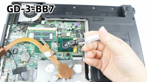 Keo tản nhiệt GD-3 chính hãng 7g (4 miếng) - 7.5 W/m·K màu xám - Dùng cho CPU GPU PS5 PC Gaming (BB7)