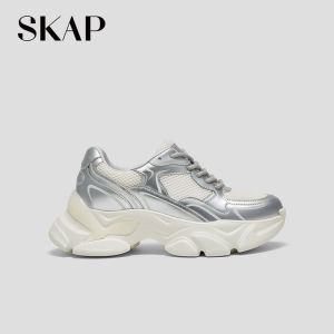 Cloud Comfort Fall Thick Sole Height Increasing Womens Dad Shoes