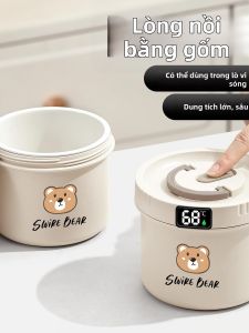 Hộp Cơm Giữ Nhiệt Có Lớp Gốm An Toàn Khi Sử Dụng Lò Vi sóng