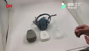 7502 Gas Mask Fireproof Spray Painting Chemical Industry Anti-Dust Chemical Respirator Anti-Organic Vapor 601/2091 Filter