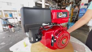 เครื่องยนต์เบนซิน 4 จังหวะ 389CC ยี่ห้อ 13 แรงม้า ทนอึด สุด ประหยัดน้ำมัน 188F ดึงเชื่อกสตาร์ทเทส 1 ปี