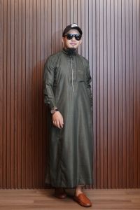 jubah thobe Saudi series THAHLAH alamwa platinum+alamwa+pakaianmuslimpria+jubahpria-gamispria