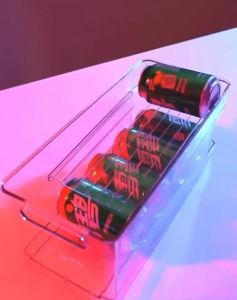 Refrigerator Soda Drink Storage Rack Storage Dispenser Cola Cans Storage Drinks
