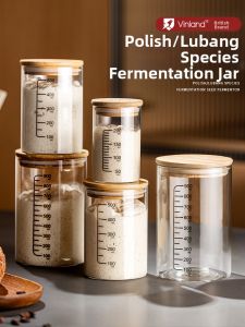 zber | Natural Yeast Storage Glass Sealed Jar