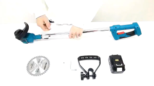 JANTECH 299V⭐ เครื่องตัดหญ้าไร้สายอเนกประสงค์พร้อมแบตเตอรี่ 2 ก้อน มอเตอร์กำลังสูงพกพาสะดวก + การรับประกัน 5 ปี