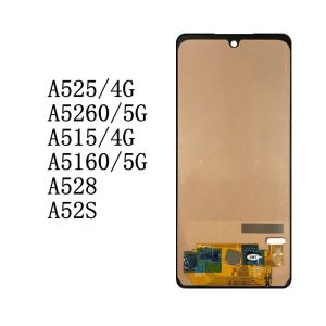 จอภาพ LCD สำหรับ Samsung A5260A525A528A52SA515A5160 ชิ้นส่วนจอภาพทั้งหมด A51 จอภาพโทรศัพท์มือถือ ชิ้นส่วนโทรศัพท์มือถือ