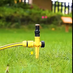 360 Degree Automatic Sprinkler Lawn Irrigation Head Adjustable Spray Nozzles Roof Cooling Sprinkler Industry Garden Tool Instock