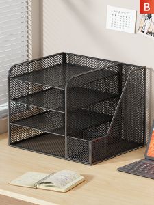 QINQI | Document Organizer Storage Shelf A4 Compatible