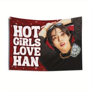1pc Skz Han Hop Hot Concert Banner Stray Members Kpop Flag Skz Tour 2025 Merch Gift Idea for Stays Birthday Gift Concert