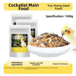 XIAONONGSHAN | Special Parrot Food for Parakeets Cockatiels Lovebirds Sun Conures