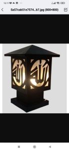( COD ) Lampu hias Pilar / Lampu hias minimalis sisi kolam dan Tamam
