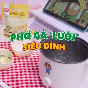 Combo 3 gói nước xốt hoàn chỉnh vị Phở gà 210g Kankook nước dùng hoàn chỉnh chuẩn vị cho món lẩu