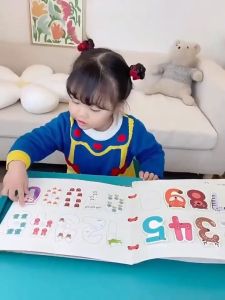 14/30 Pages Toddlers Busy Books Kids Babys Sticker Book Enlightenment Book Baby Learning Montessori Toys