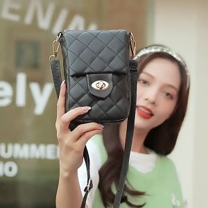 momo-shop💖พร้อมส่ง💨 𝓜𝓲𝓷𝓲𝓑𝓪𝓰✦˚ ༘ 🩰กระเป๋าสะพายข้าง หนังนิ่ม ใส่มือถือ สวยหวาน น่ารักมาก มีให้เลือก 5 สี สะพายไปคาเฟ่ คิ้วท์ๆ