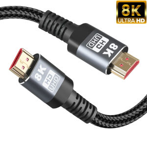 8K 60Hz Hdmi 2.1 cable hdmi 2.0 cable 4k/120Hz Ultra HD for PS4 PS5 Projectors TV Box xiaomi Xbox series x 4K 60Hz 120Hz Video 1m 1.5m 2m 3m 5m