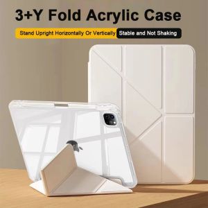 For iPad Air 5 Air 11 A16 11th M3 iPad Pro 11 12.9 13 10th 10.9 10.2 9th 8th 7th 6th 5th 9.7 Mini 7 6 Smart Case with Pen Holder