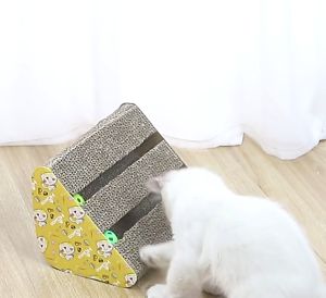 ลับเล็บแมว มากที่สุด 2 แบบ รอสำหรับสัตว์เลี้ยง ที่ลับเล็บแมวมีของเล่น รวมผสม