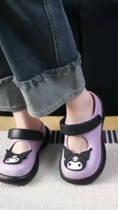 รองเท้าแตะแบบสวม รองเท้าผู้หญิง ลายSanrio