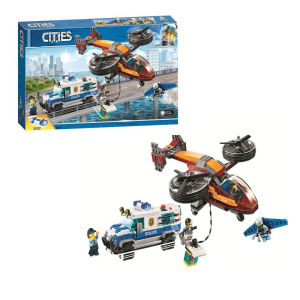 City Sky Police Robbery Assembly Toy