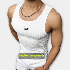 Áo ba lỗ nam chất liệu cotton thun gân cực mát lạnh mặc tập gym thể thao mặc ở nhà phê hết nấc