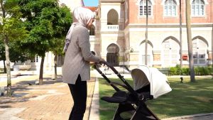 Quinton Mova Stroller Baby (Basic/ Premium) Reversible 2 Way Facing Baby Trolley - Newborn to 22kg