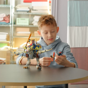 LEGO NINJAGO 71843 Rogue’s Mech Dragon Rider (584 Pieces)