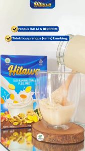 HITAWA Susu Kambing Etawa Plus Jahe Kunyit Temulawak Solusi Nyeri Tulang Sendi Jantung Kolesterol