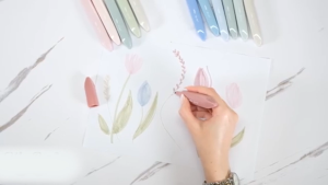 4 Pcs Dual-Head Gradient Highlighter Creative Morandi Dual-Head Fluorescent Pen Student Colorful Eye Protection Marker DIY Notebook Journal Material Pen