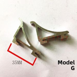 Stainless Steel Universal Cold Storage Refrigerator Display Case Freezer Rack Hook Plastic Fixed Clip K-Type Clamp