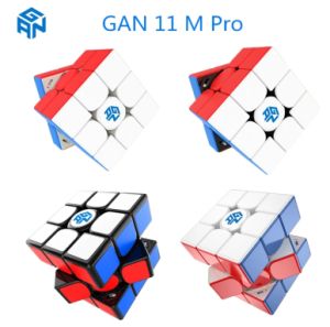 GAN 11 M Pro Air Speed Cube Magnetic Magic Cube Puzzle Toy for Kids Educational Rubiks Cube for Kids Adults