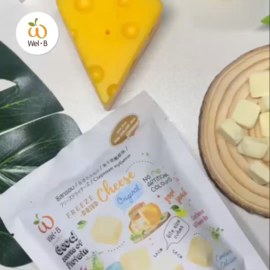 WelB Freeze Dried Cheese - Original 20g per pack