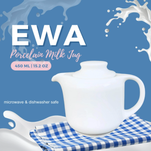 EWA Porcelain Milk Jug | Teko Susu Porcelain Keramik