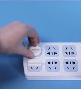 GS Baby Power Socket Cover Flame Retardant Material Cover Child Safety Anti-electric Cover
