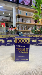 Viên uống Vitamin E 1000IU Hàn Quốc 60 viên - Chống lão hóa