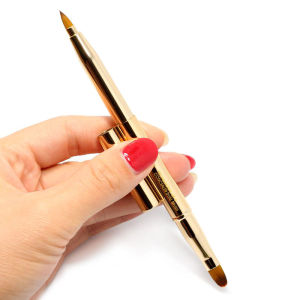 Double-Headed Retractable Portable Lip Brush