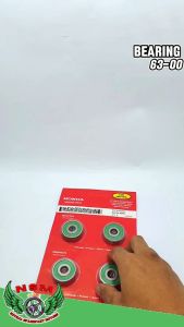 ( 2 pcs )Bearing lahar 6300 rs laher depan mio sporty / mio j / mio gt / jupiter z / jupiter mx / vega zr / vega