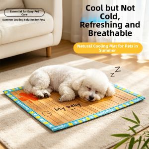 Hadassah | Carbonized Bamboo Pet Cooling Mat