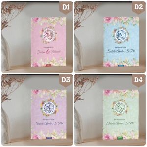 Al Quran Terjemahan Transliterasi Latin A5 Custom Printing Nama / Katalog A5 KRM CP