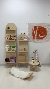 Nordic and Korean Style Multilayer Bookshelf