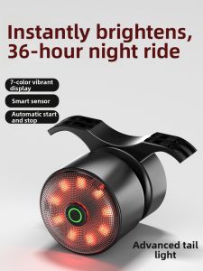 MEEJAS | Brake Sense Night Riding Rear Light for Bicycles