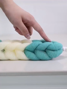 Bông Tắm DÀI Cao Cấp 2 Màu - Siêu Tạo Bọt Kì Cọ Tẩy Da Chết .